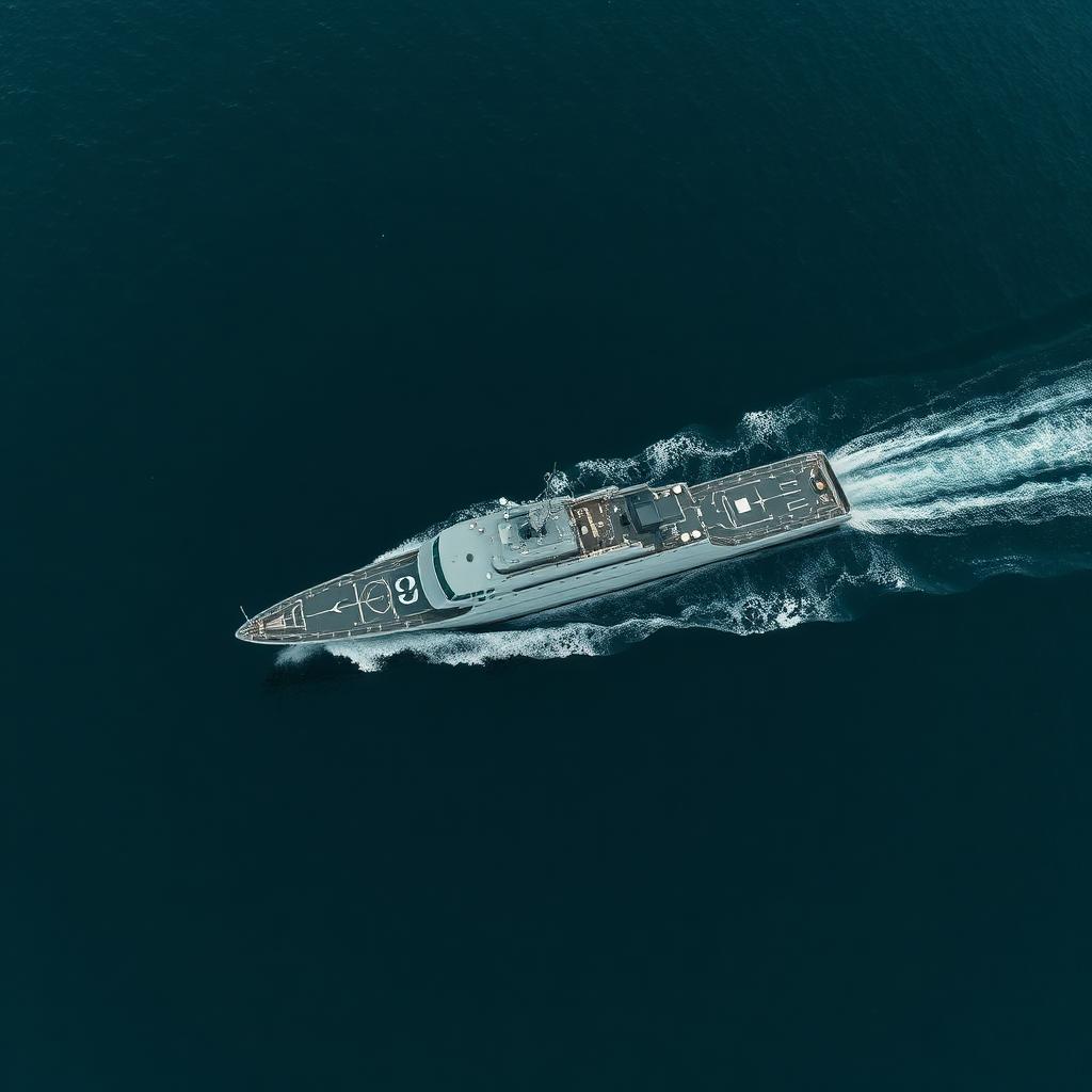 Surveillance satellitaire du trafic naval dans des eaux stratégiques avec analyse IA